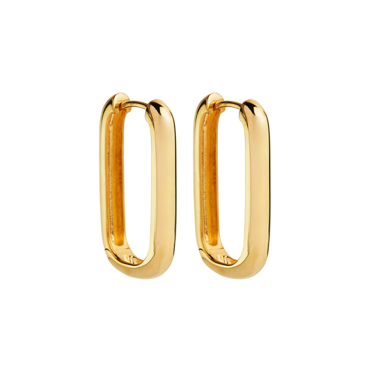Elemental Hoop Earrings - Gold Plated