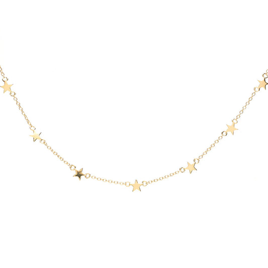 Stolen Star Choker - Gold Plated