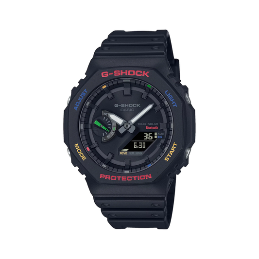 G-Shock Carbon Core Guard Tough Solar Slim Duo - Black - GAB2100FC-1A