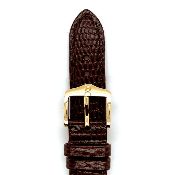 Rainbow - 12mm Brown Medium Leather Watch Strap