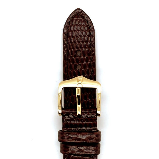 Rainbow - 12mm Brown Medium Leather Watch Strap