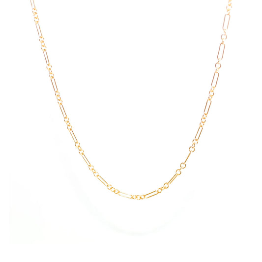 Gold Filled 1:3 Figaro Chain 45cm