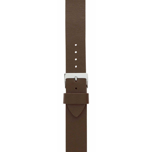 Dark Brown 20mm Leather Watch Strap