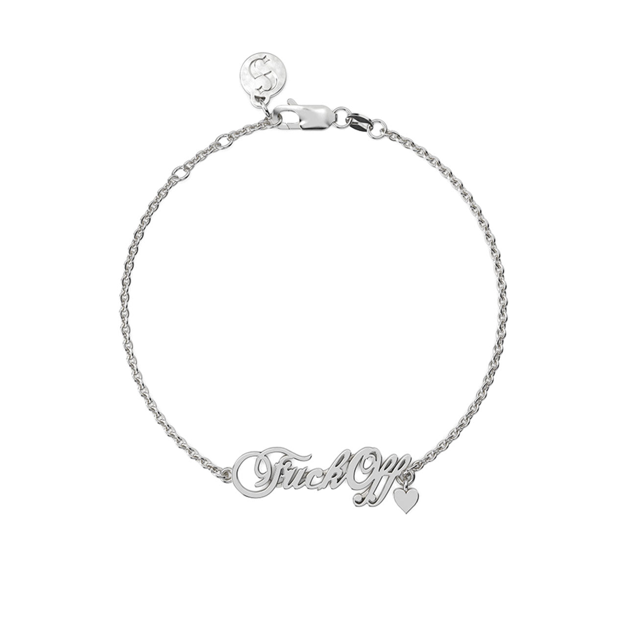 F*ck Off Script Bracelet