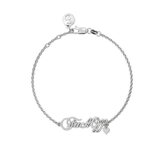 F*ck Off Script Bracelet