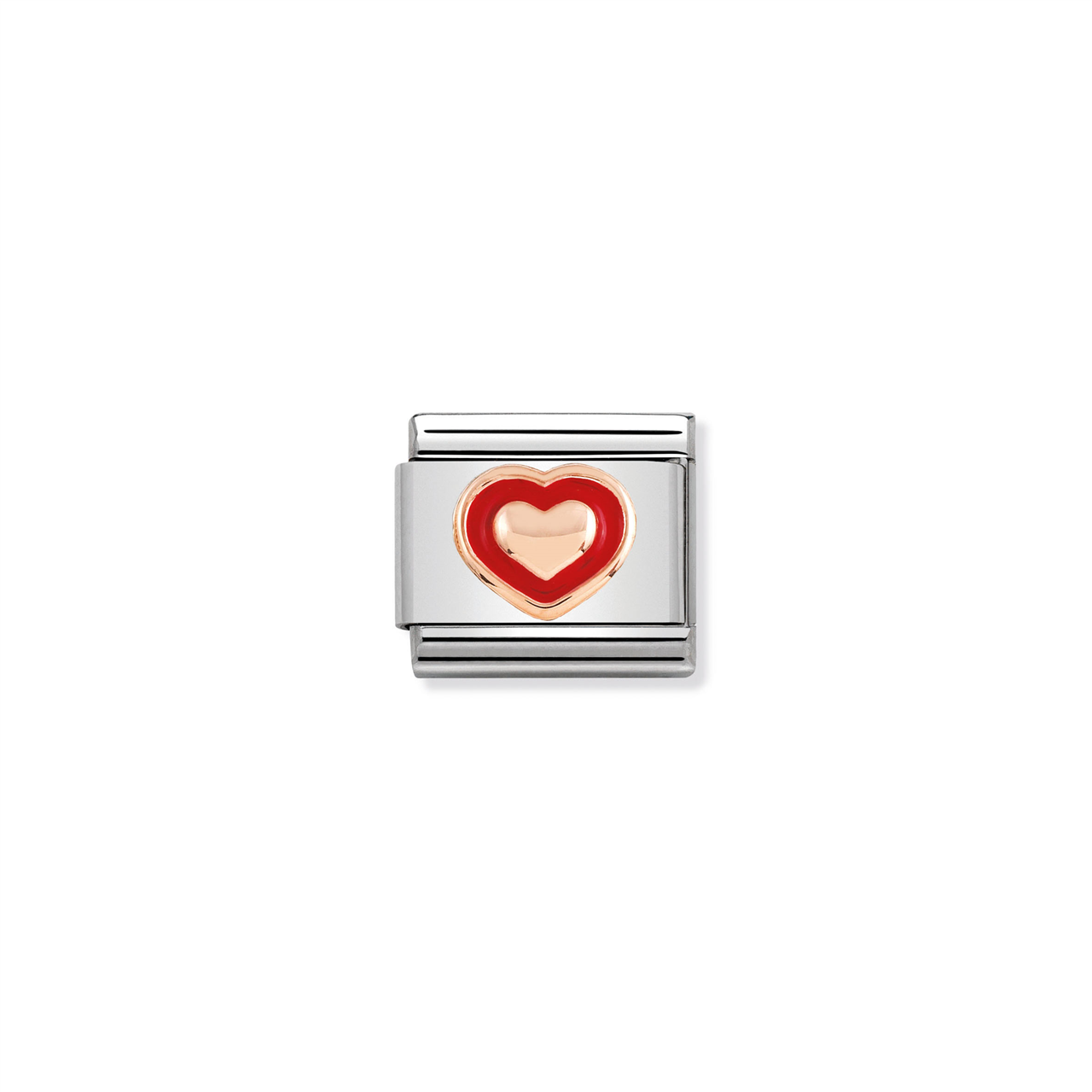 Composable Classic Link 430203/01 Heart with Red Frame
