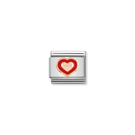Composable Classic Link 430203/01 Heart with Red Frame