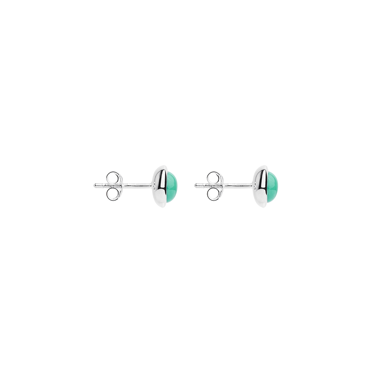 Husk Turquoise Stud Earring