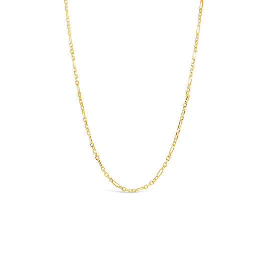 50cm 9k Yellow Gold 1.4mm Figaro Link Chain