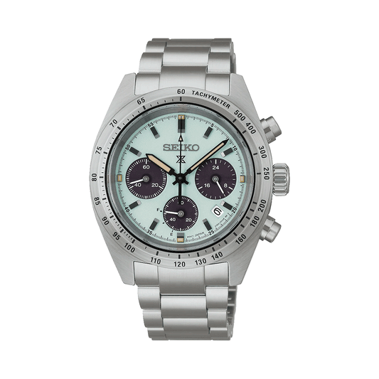 Seiko - SSC965P Prospex Solar Speedtimer ‘Youngtimer’ Mint Green Divers Watch