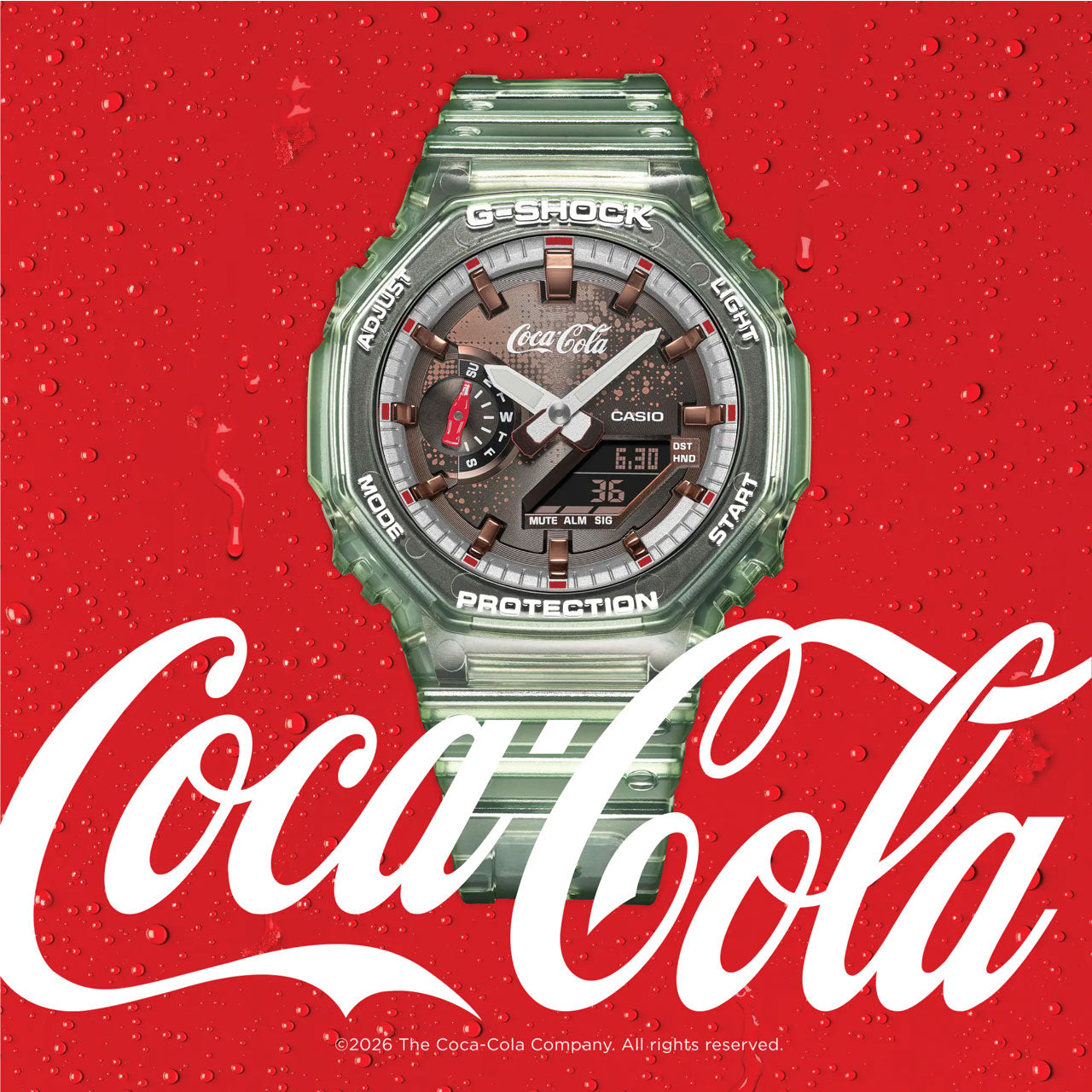 G-Shock X Coca-Cola® 2100 Series Limited Edition Watch - GA-2100CC-3A
