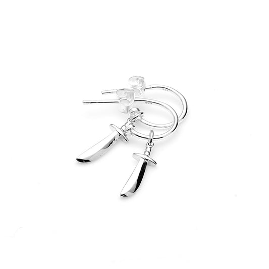 Dagger Anchor Sleeper Earrings