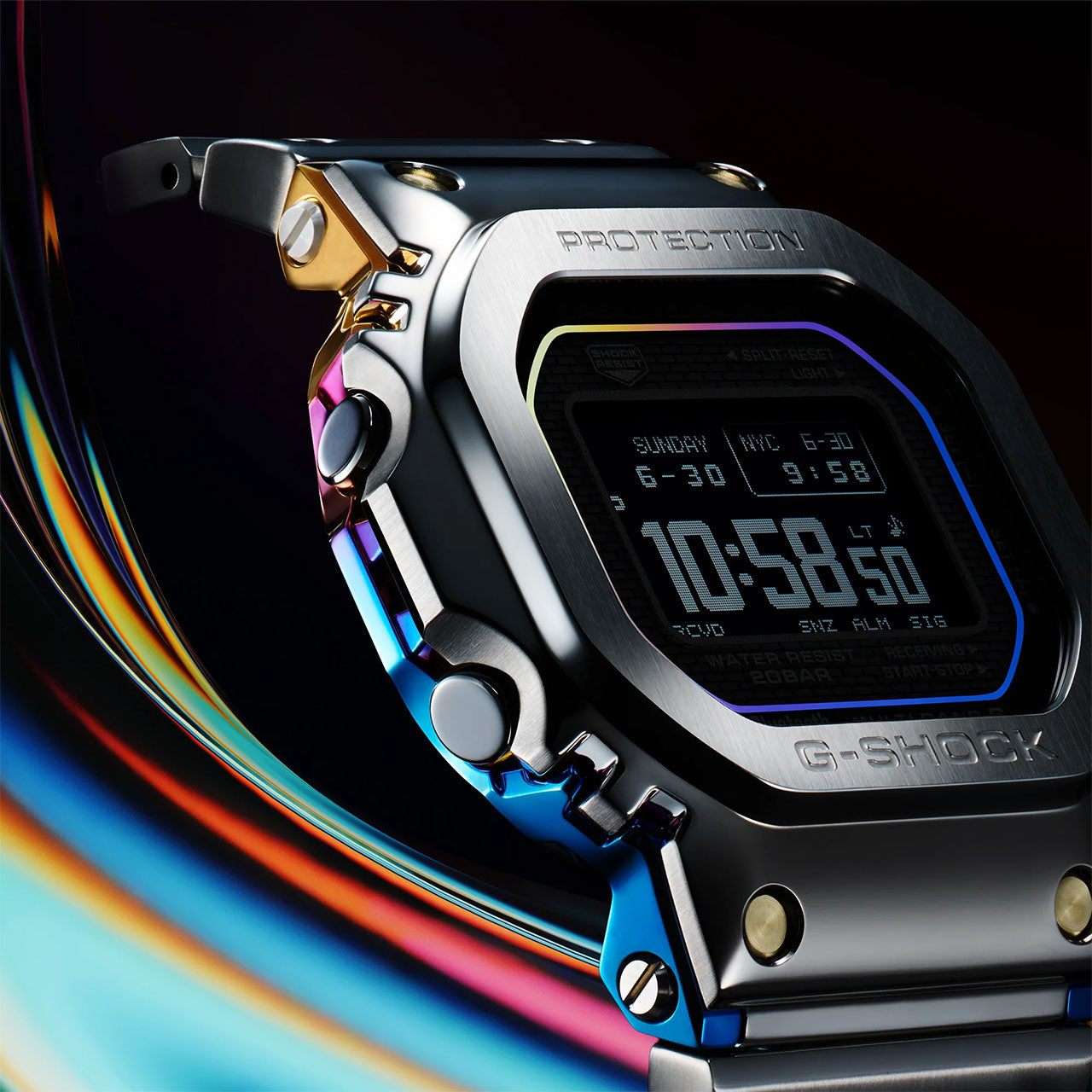 G-Shock Full Metal Series Watch - Multi Colour - GMWB5000D-1C