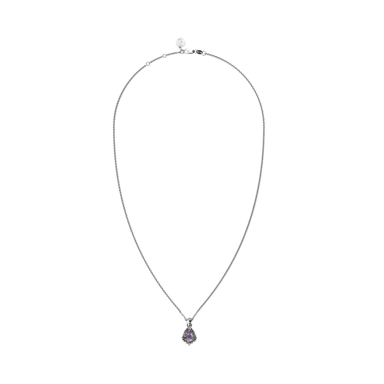 Jagged Teardrop Necklace