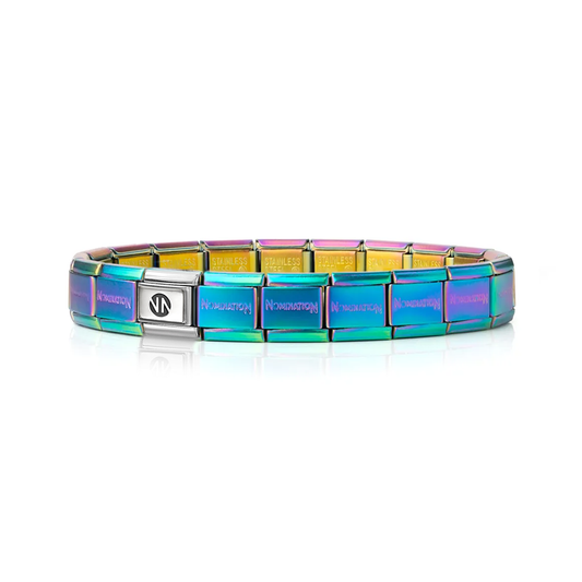 Composable Classic Bracelet Base 030001/037 Iridescent Matte Plated Stainless Steel - 14 Links