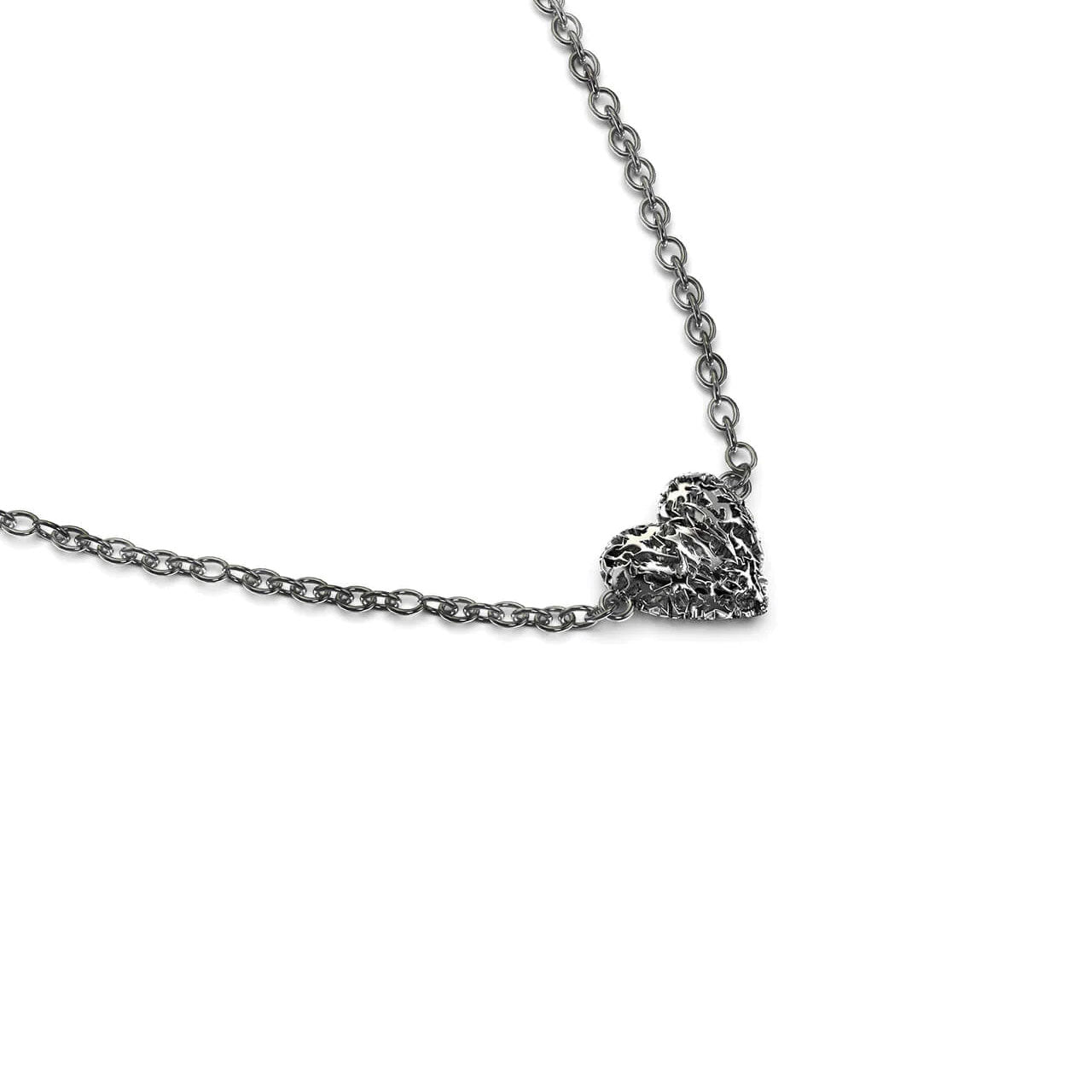 Death Metal Hearts Necklace