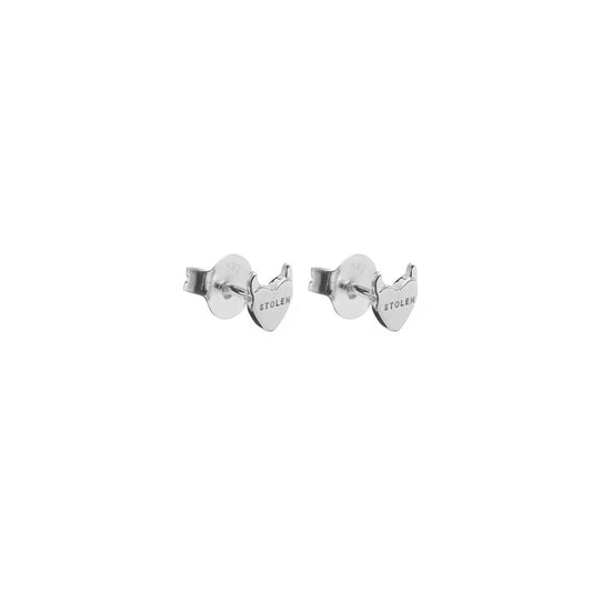 Sinister Heart Stud Earrings