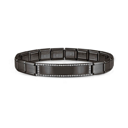 Trendsetter Bracelet 021138/015 Black & CZ