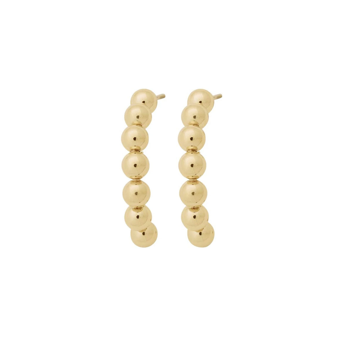 Arbus Half Hoop in Gold