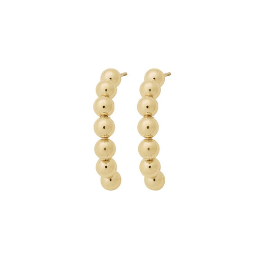 Arbus Half Hoop in Gold