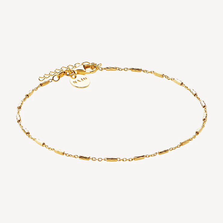 Equilibrium Chain Anklet - Gold Plated