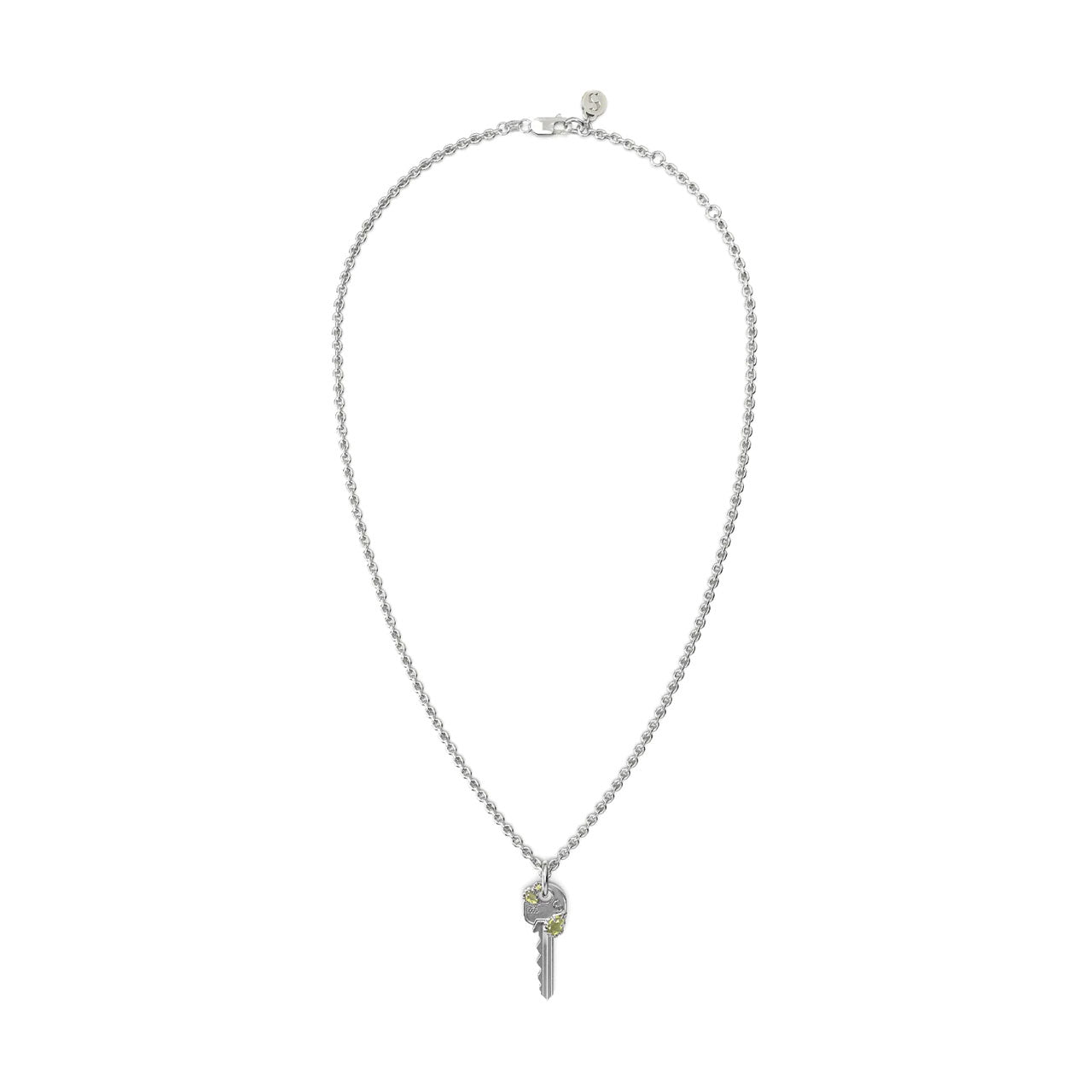 Crystallised Key Necklace