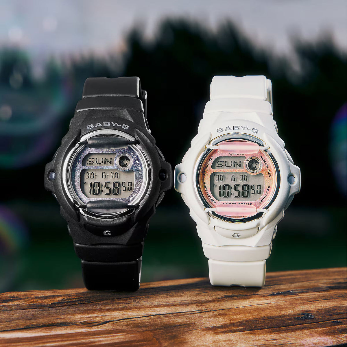 Baby-G - Black Grunge Gradient Watch - BG169GD-1D
