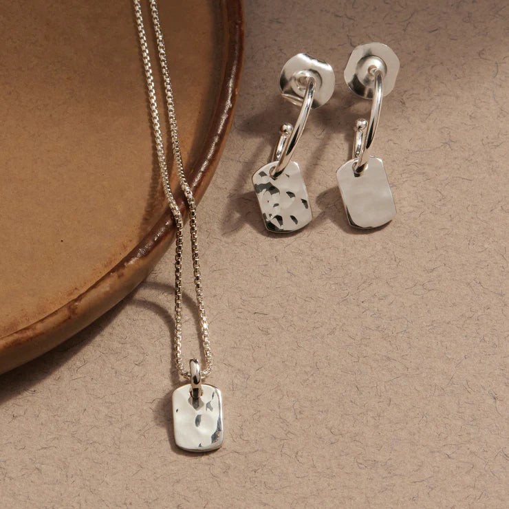 Tigger Silver Earrings