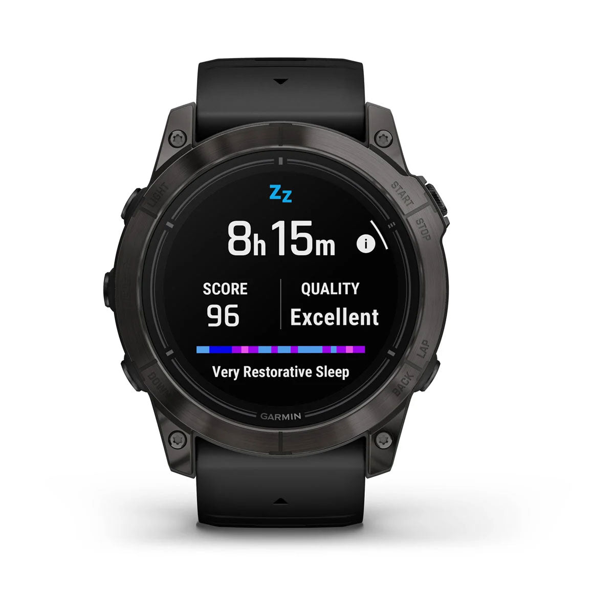 epix™ Pro (Gen 2) – Sapphire Edition | 51 mm - Carbon Gray DLC Titanium with Black Band - 010-02804-02