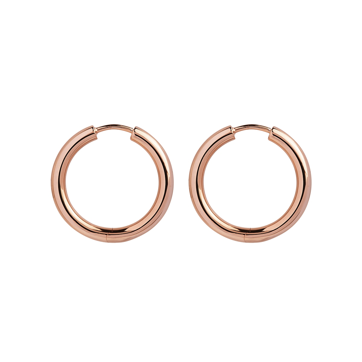 Rose Subtle Huggie Earring