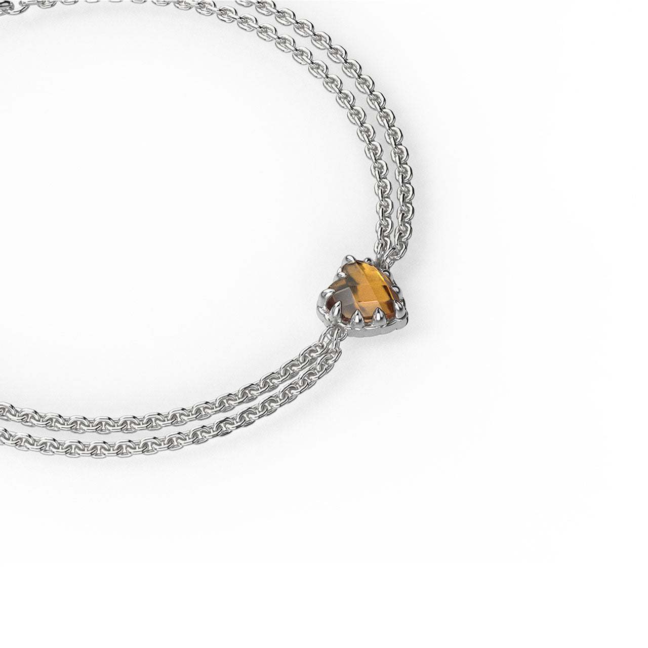 Love Claw Bracelet Citrine