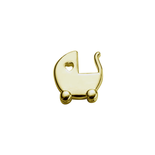 Gold Baby Pram - Blessed