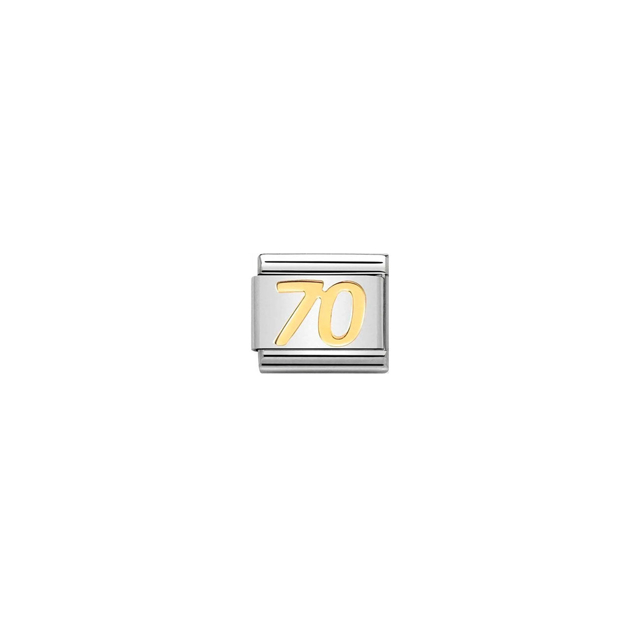 Composable Classic Link 030109/38 Number 70 Symbol In 18K Gold