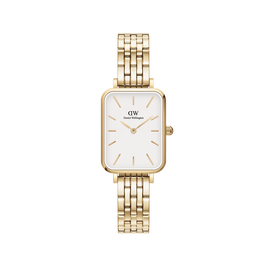 Quadro 5-Link Evergold Watch