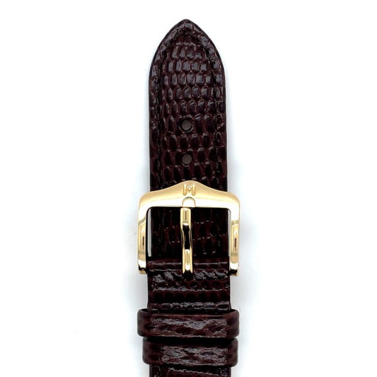 Rainbow - 16mm Brown Medium Leather Watch Strap