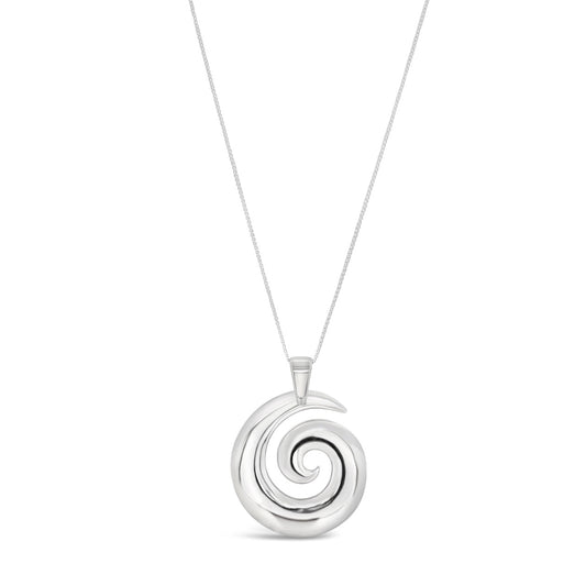 Sterling Silver Koru Pendant