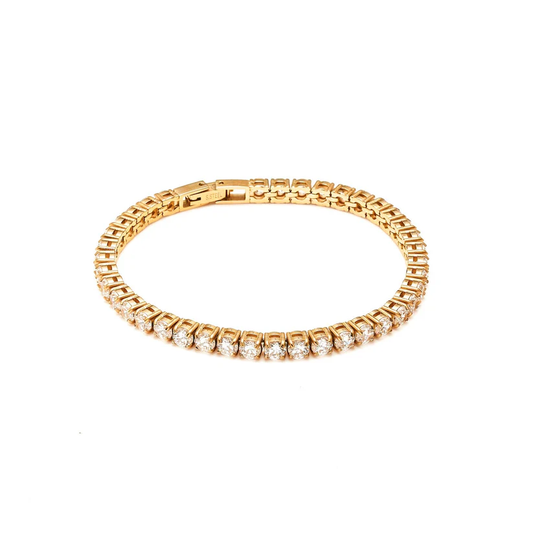 Tennis Bracelet (CZ/Gold)
