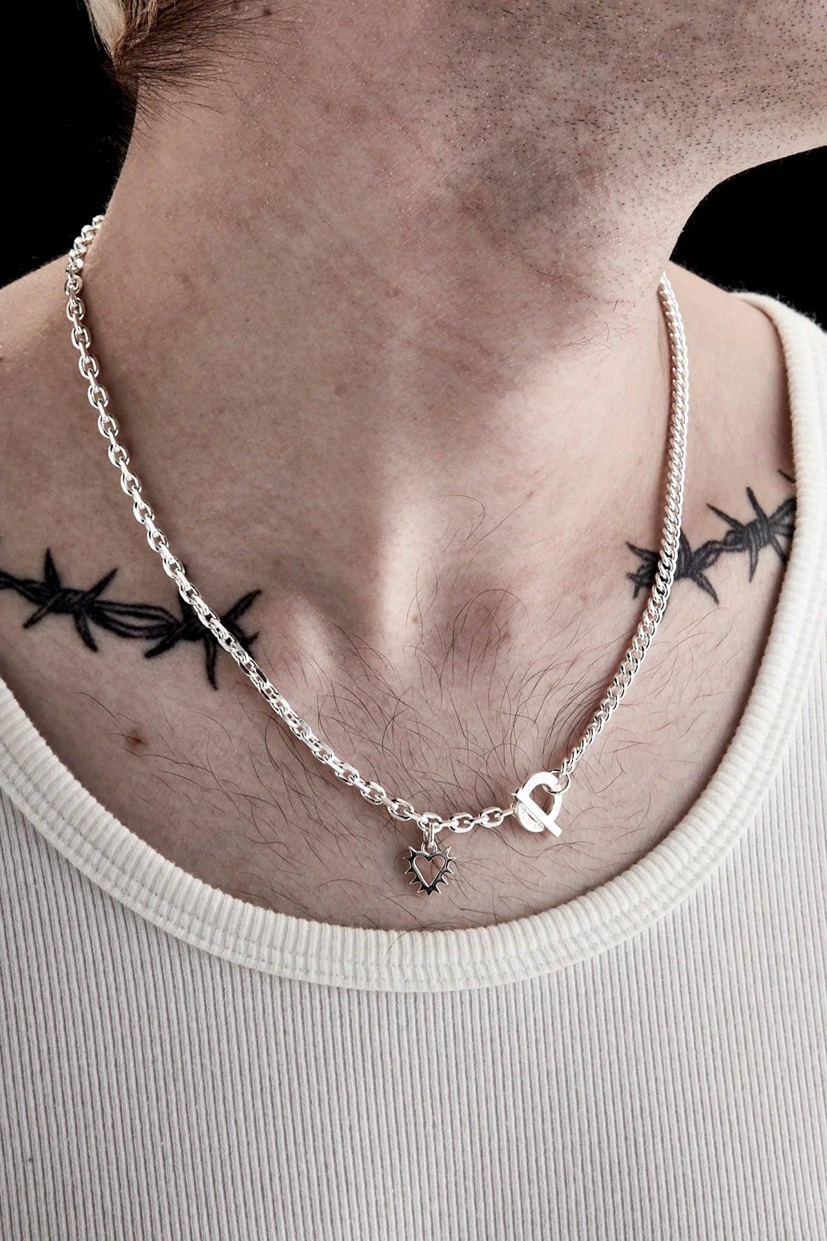 T-Bar Halo Necklace - Jamies Jewellers
