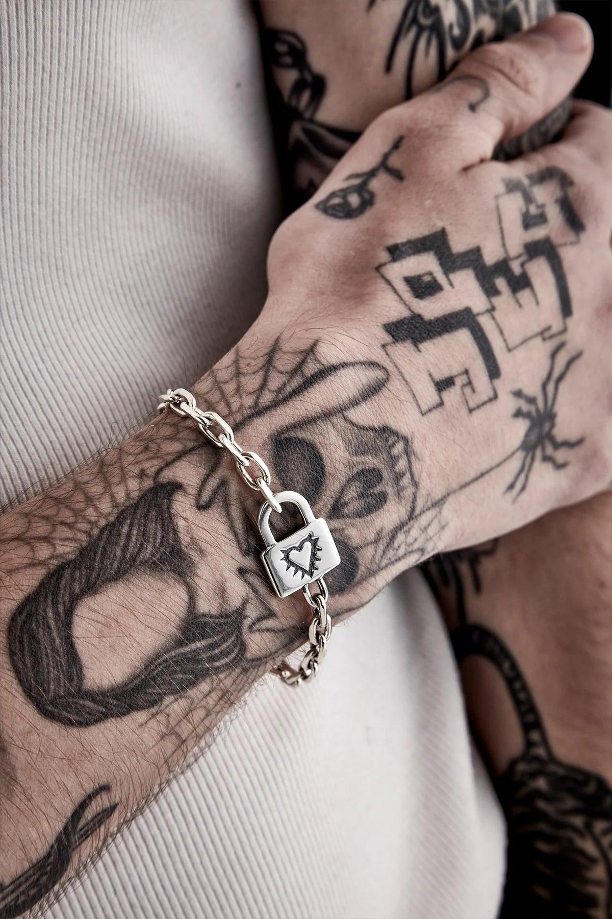 Locked Heart Bracelet - Jamies Jewellers