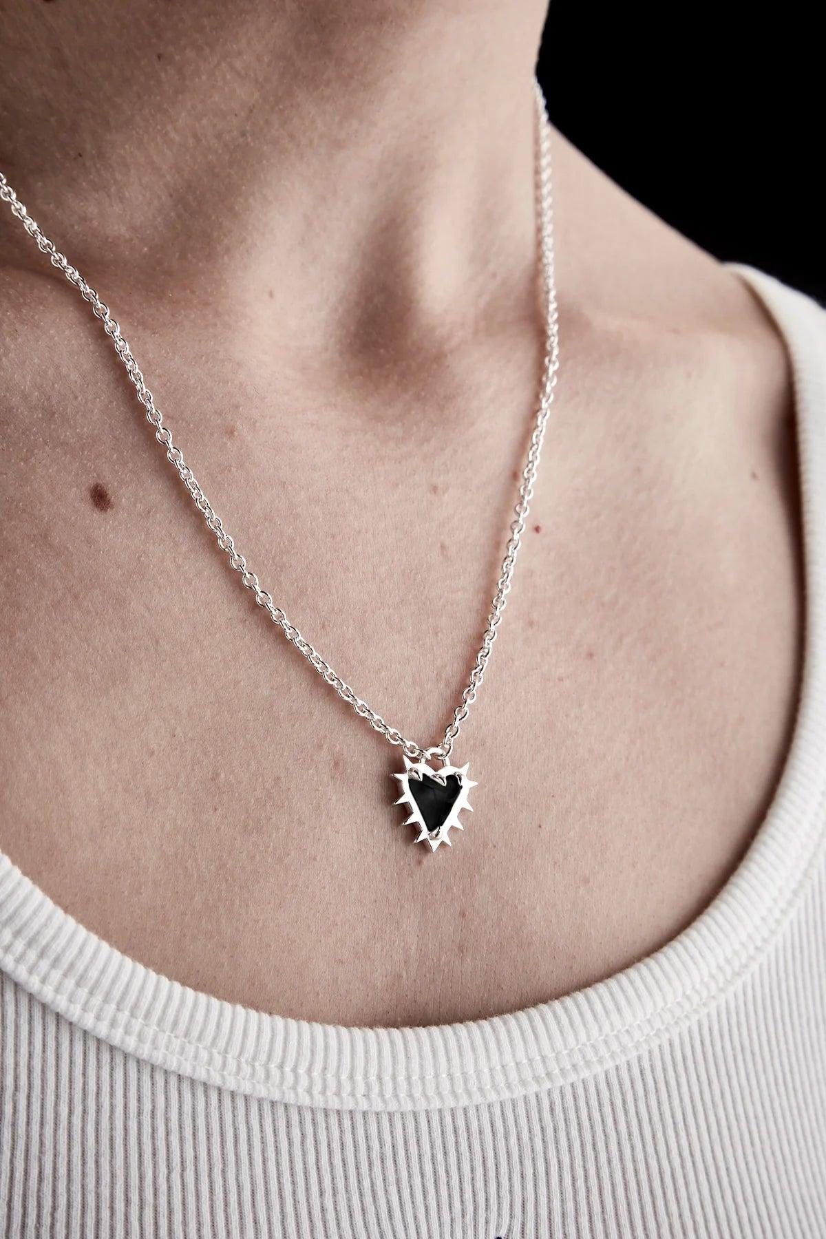 Talon Heart Necklace - Jamies Jewellers